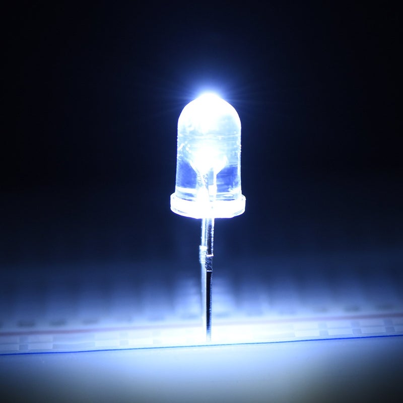 EBOOT 100 Pieces Clear LED Light Emitting Diodes Bulb LED Lamp, 5 mm(Multicolor) - Image 5